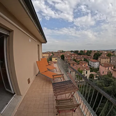 Bellavista Panoramic Terrace Appartamento Con Terrazza Zona Sant Orsola Bolonha Exterior foto